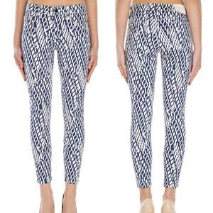 Joe's Jeans THE HIGH WATER JEANS Lyocell Cotton Navy White Women's 27